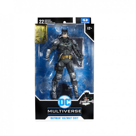 DC Multiverse Batman Hazmat Suit with Light Up Logo