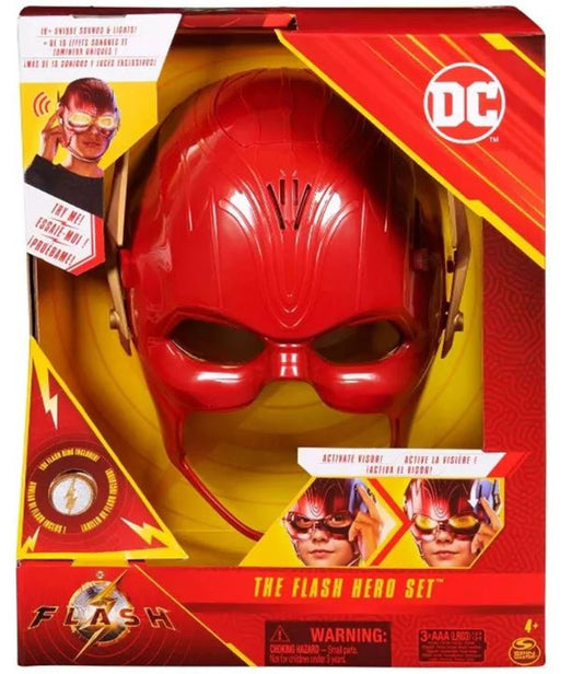 DC Comics: The Flash Hero Mask and Ring Set