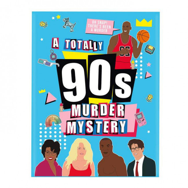 A Very 90's Murder Mystery Game