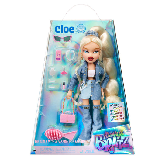 Bratz Alwayz Cloe Fashion Doll with 10 Accessories