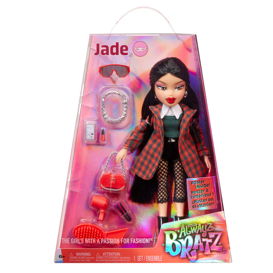 Bratz Alwayz Jade Fashion Doll with 10 Accessories