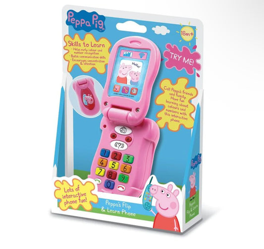 PEPPA PIG PEPPA'S FLIP & LEARN PHONE