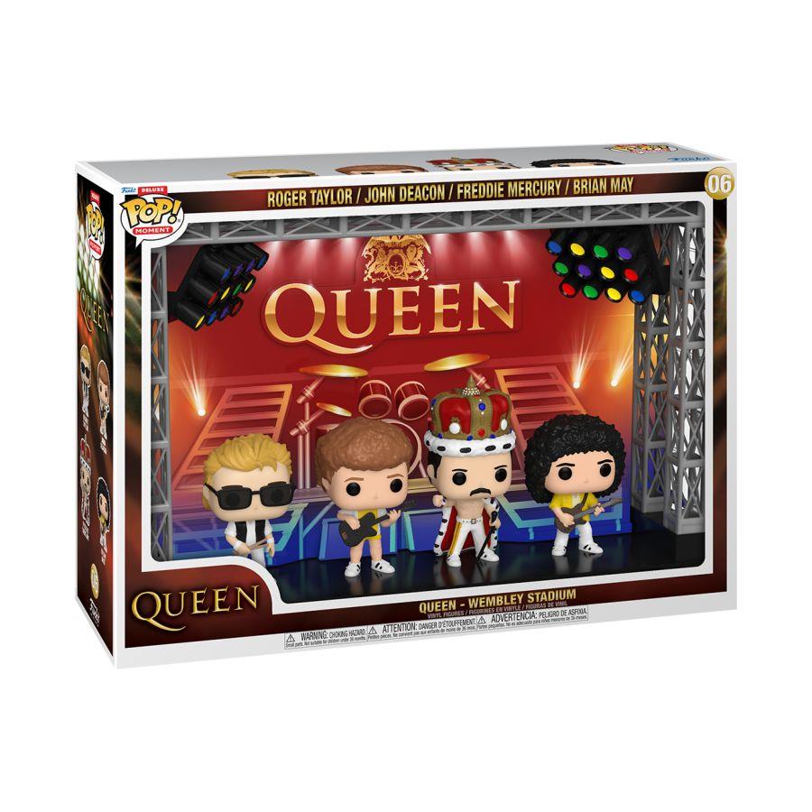 Queen Wembley Stadium 1986 Tour Moment Deluxe Funko POP! Vinyl