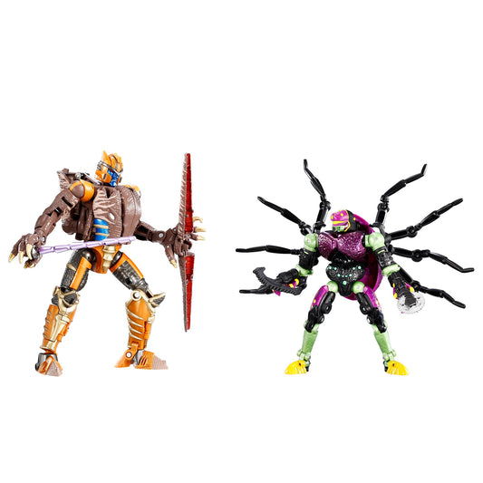 Transformers BWVS-06 Dinobot vs Predacon Tarantulas 2-Pack 2024 Figure