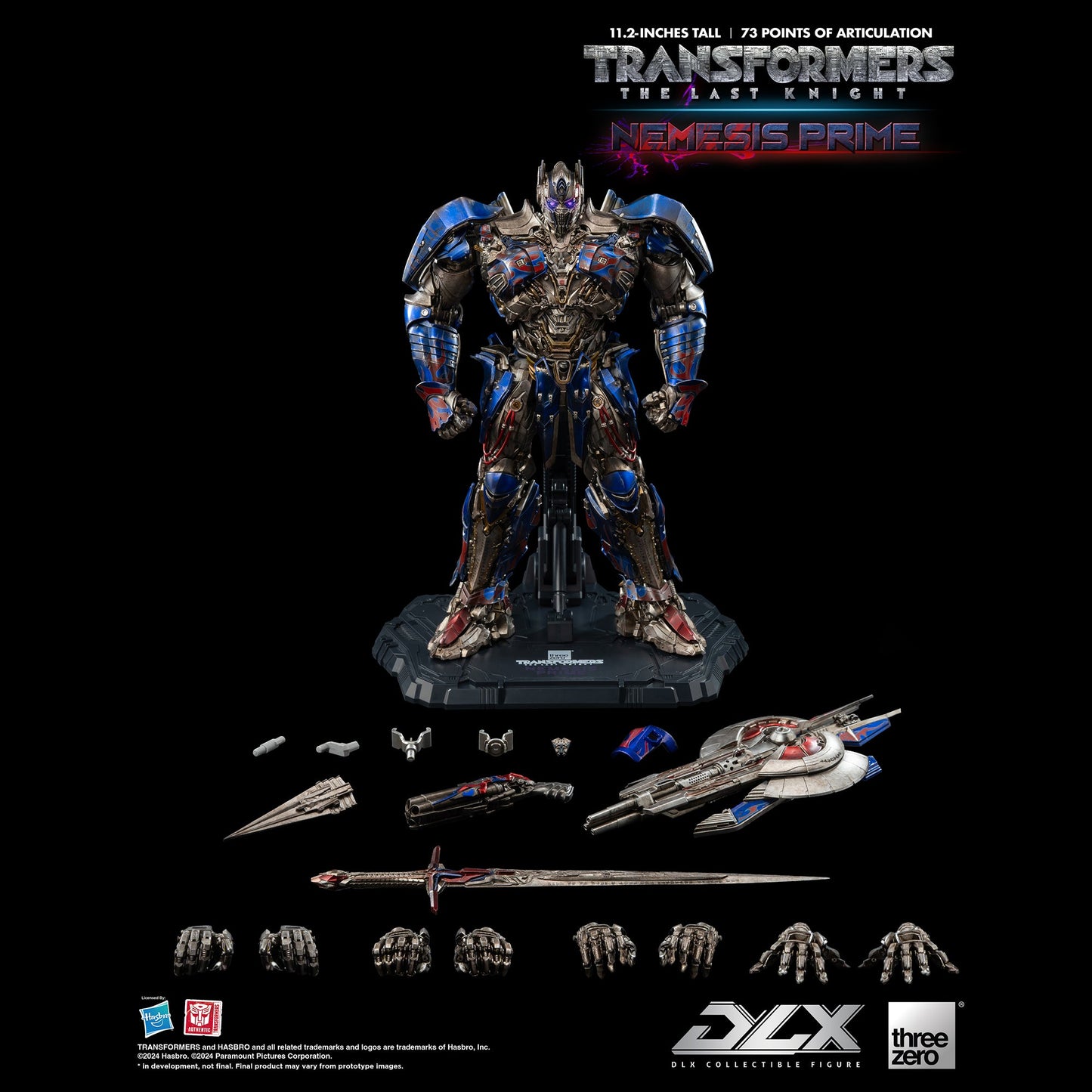 Transformers: The Last Knight - DLX Nemesis Prime