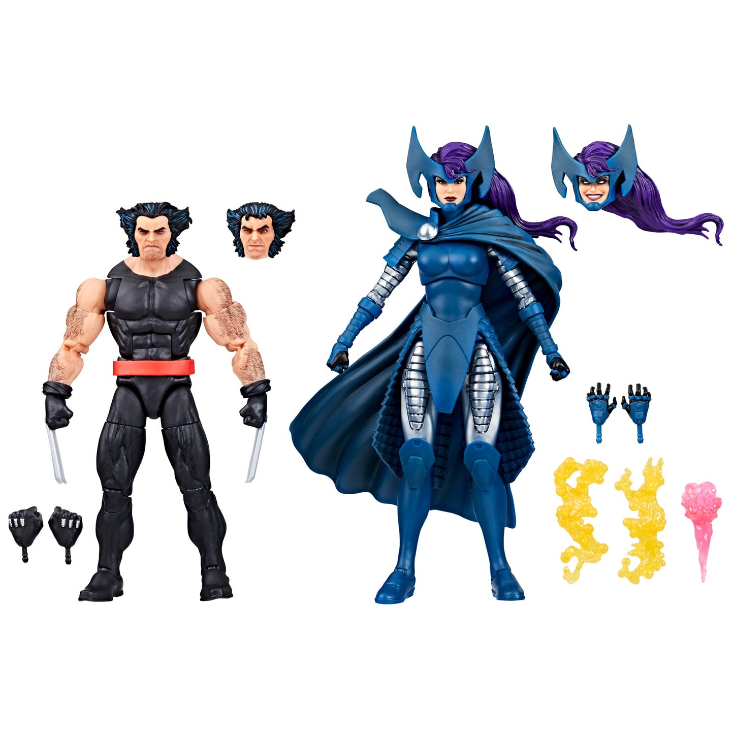 Marvel Legends Lady Mandarin Psylocke vs. Wolverine 50th Anniversary 2-Pack 