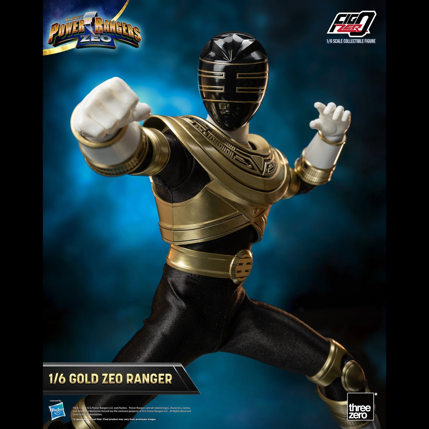 Power Rangers Zeo - FigZero 1/6 Gold Zeo Power Ranger Action Figure