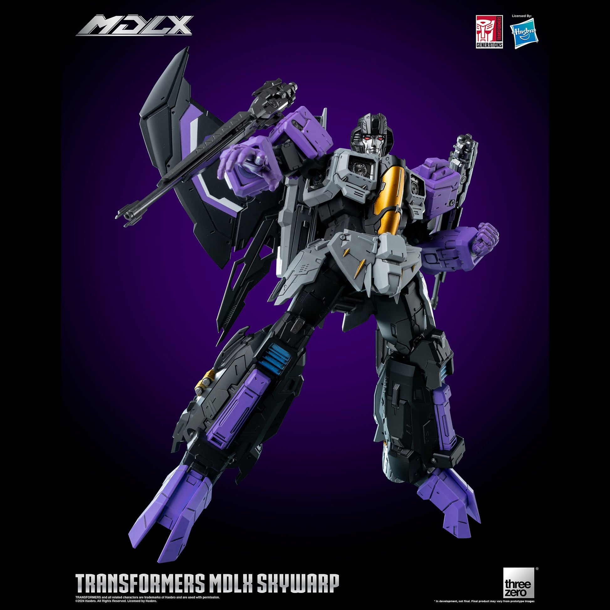 Transformers: MDLX Skywarp by Threezero