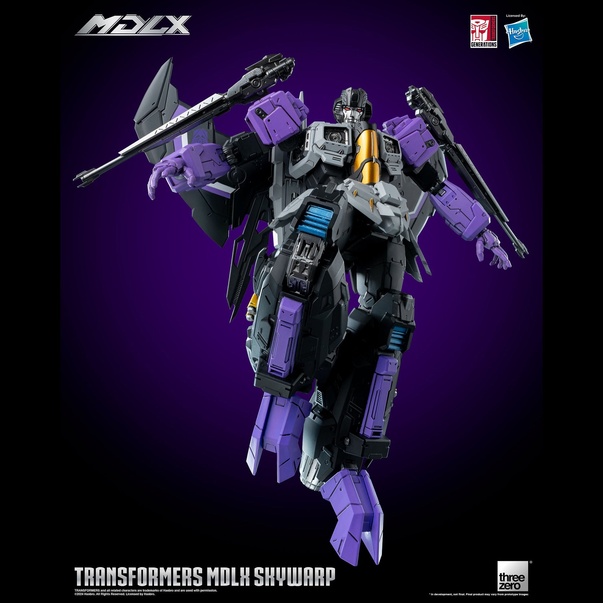 Transformers: MDLX Skywarp by Threezero