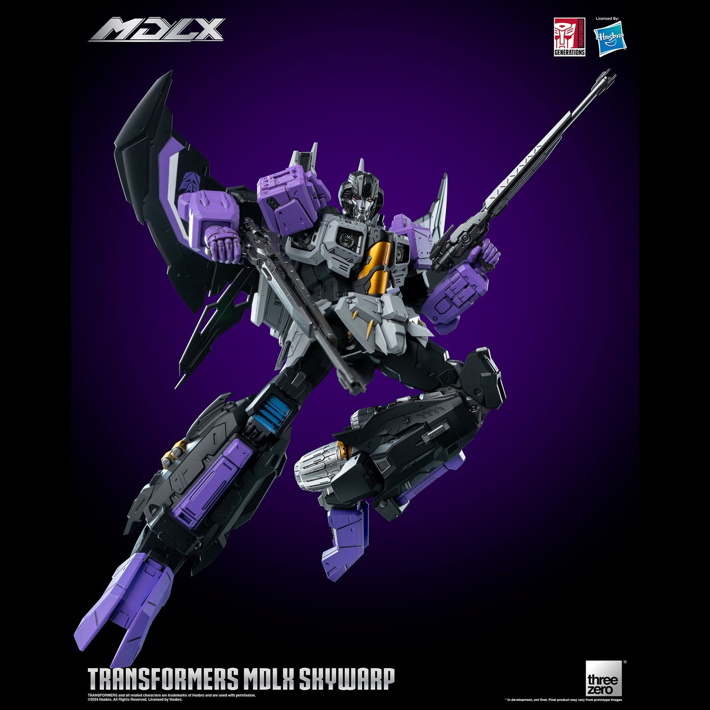 Transformers: MDLX Skywarp by Threezero