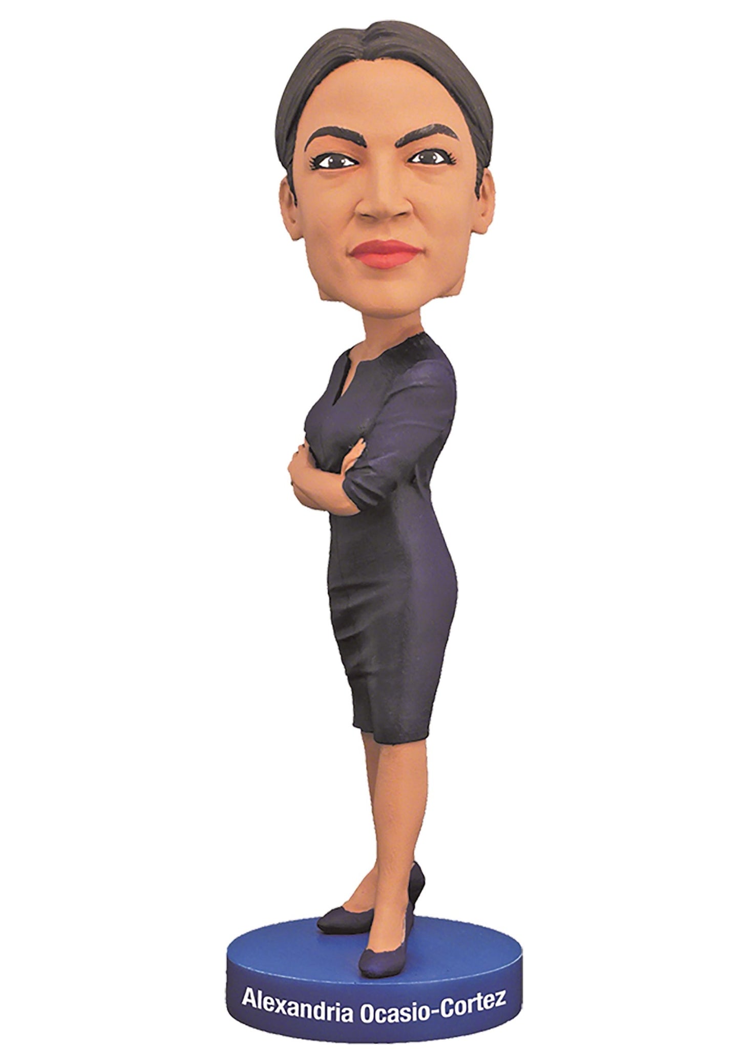 Royal Bobble Head of Alexandria Ocasio Cortez