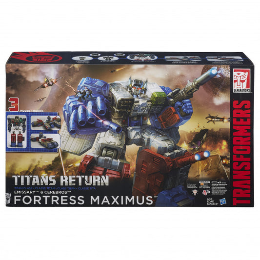 Transformers Titans Return: Titan Class - Emissary & Cerebros Fortress Maximus