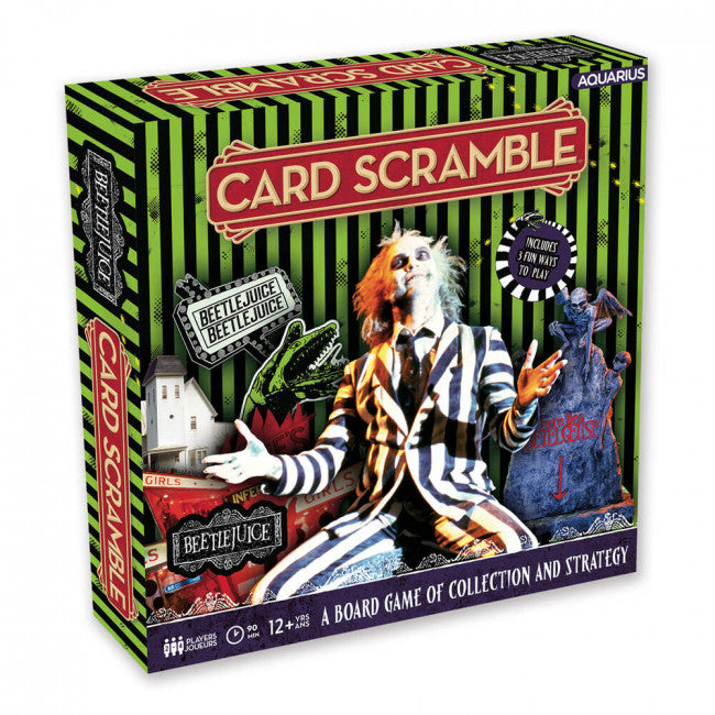 Card Scramble: Beetlejuice Board Game