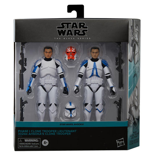 Star Wars - Ahsoka - Clone Trooper Lieutenant & 332nd Ahsoka’s Clone Trooper Black Series Figure 2-Pack