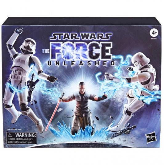 Star Wars The Black Series The Force Unleashed - Starkiller & Troopers Set (Pulse Con Exclusive)