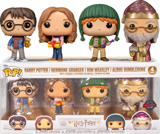 Harry Potter - Holiday 4-Pack (Pop! Vinyl)