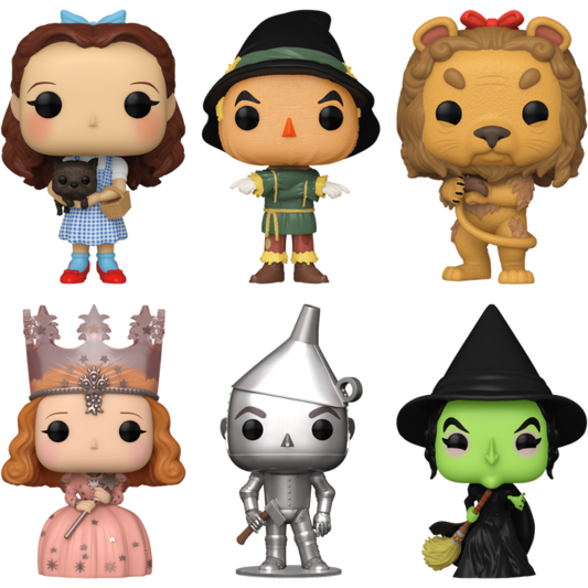 Funko The Wizard of Oz: 85th Anniversary - Over the Rainbow Pop! Vinyl Bundle Set of 6