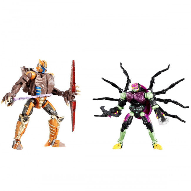 Transformers Takara Tomy: Beast Wars - Dinobot vs. Predacon Tarantulas 2-Pack BWVS-06