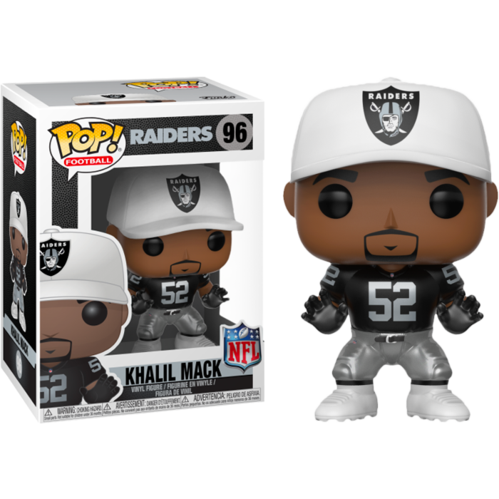 NFL Football - Khalil Mack Oakland Raiders Pop! Vinyl Figure Funko