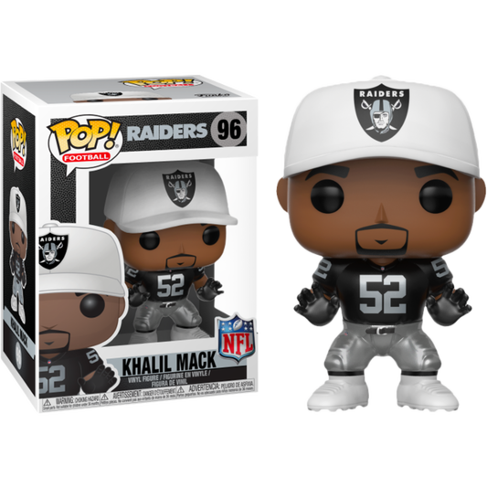 NFL Football - Khalil Mack Oakland Raiders Pop! Vinyl Figure Funko