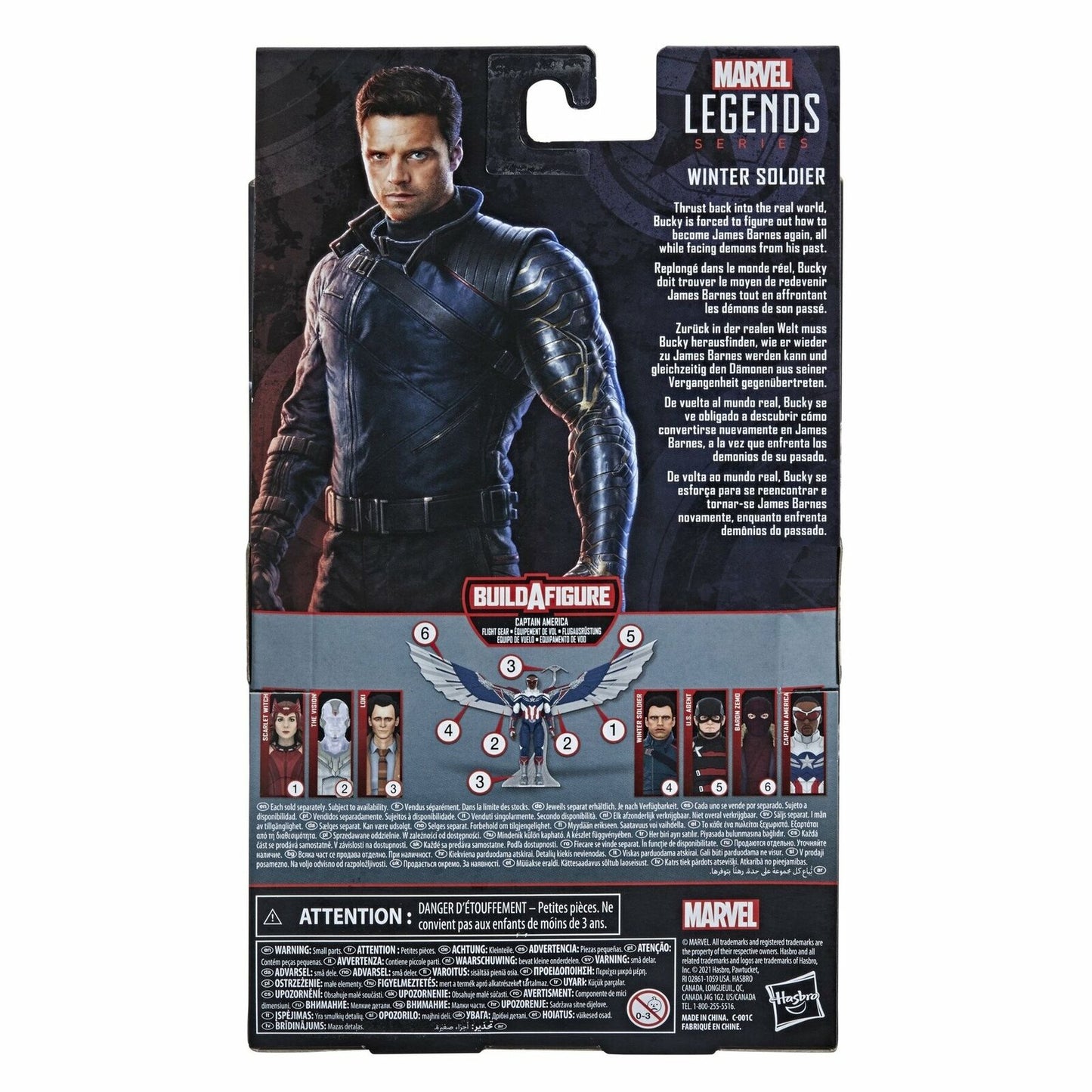 Marvel Legends Series: The Falcon and the Winter Soldier - Winter Soldier Action Figure