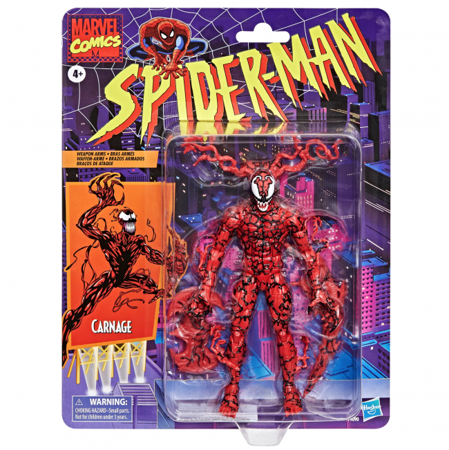 Marvel Legends Series: Carnage action figure