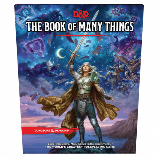 D&D The Deck of Many Things Hardcover