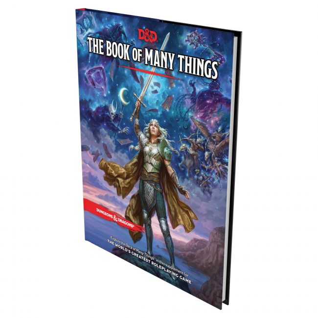 D&D The Deck of Many Things Hardcover