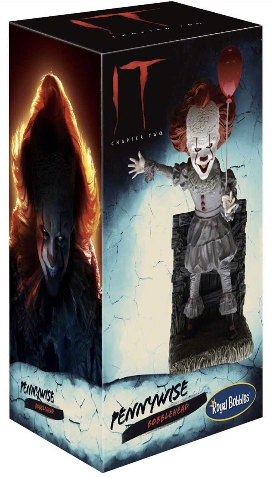 Royal Bobbles Pennywise IT Chapter Two Bobblehead HORROR COLLECTIBLES