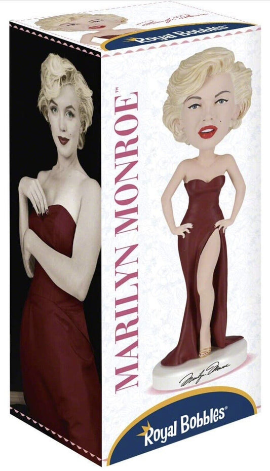 Royal Bobbles RB1230 Marilyn Monroe Bobblehead, Red, 8 inches