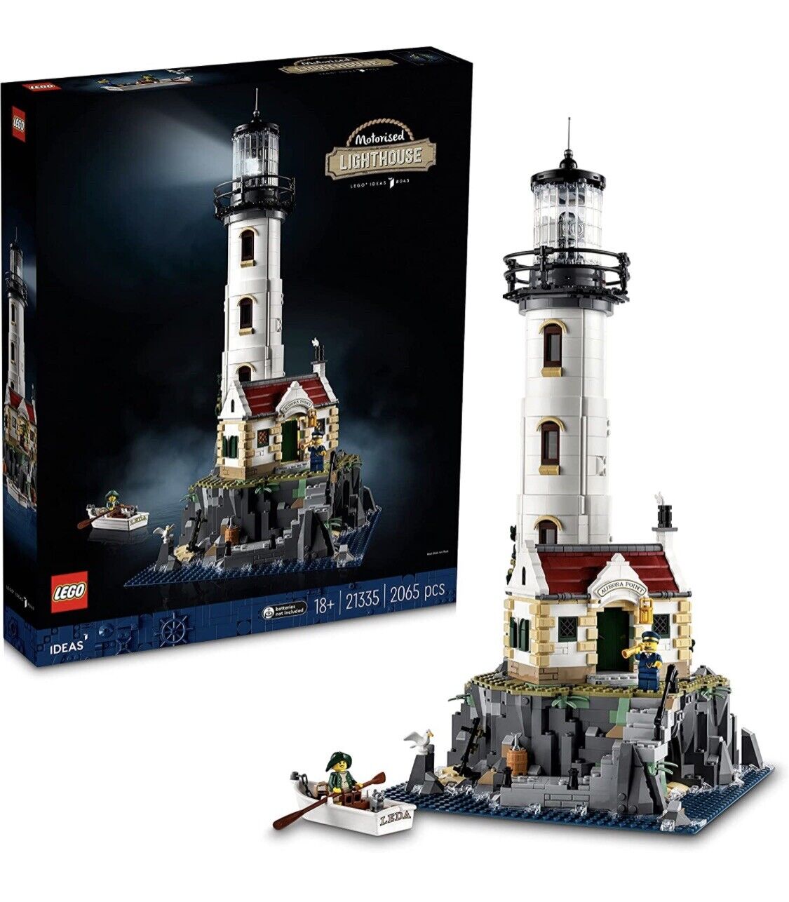 LEGO Motorized Lighthouse