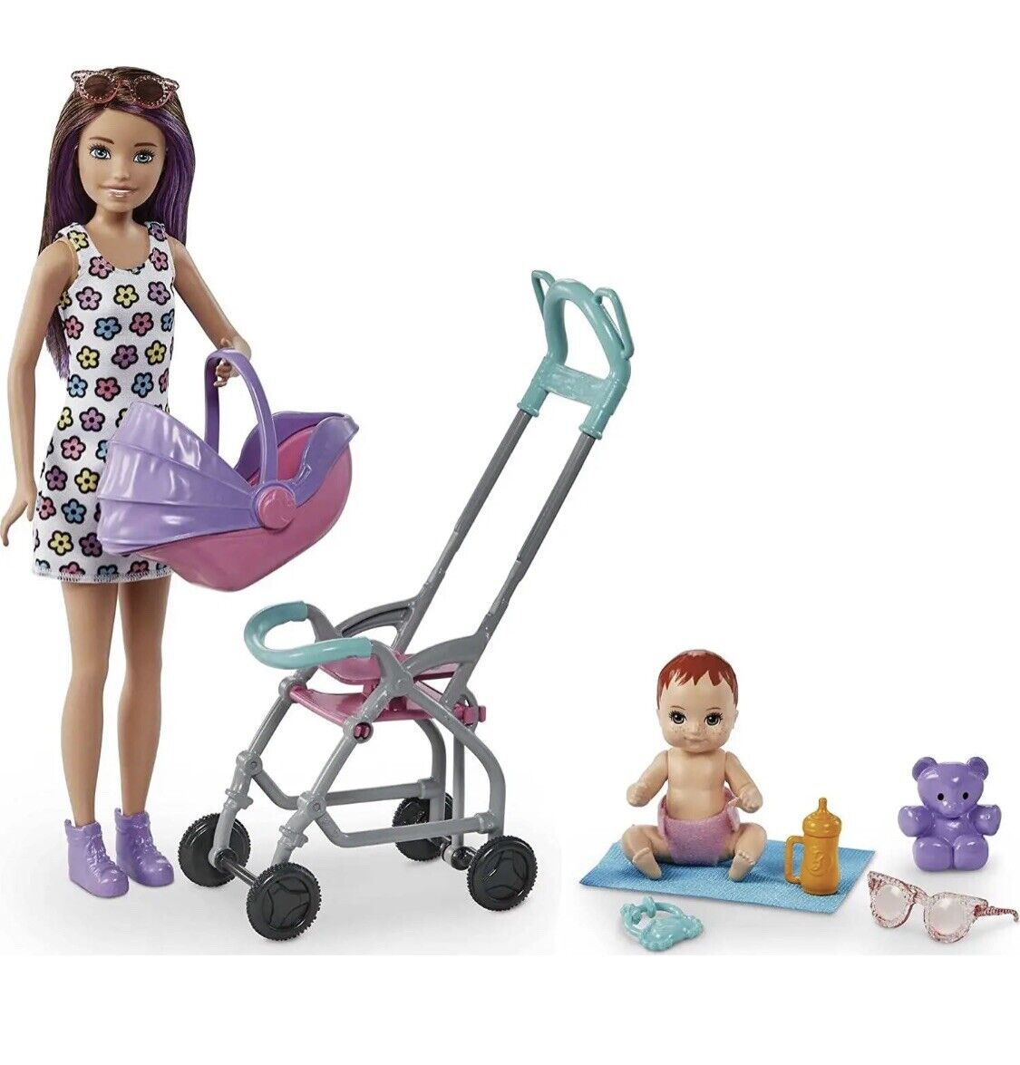 Barbie Skipper Babysitters Inc Playset with Skipper Babysitter Doll Brunette