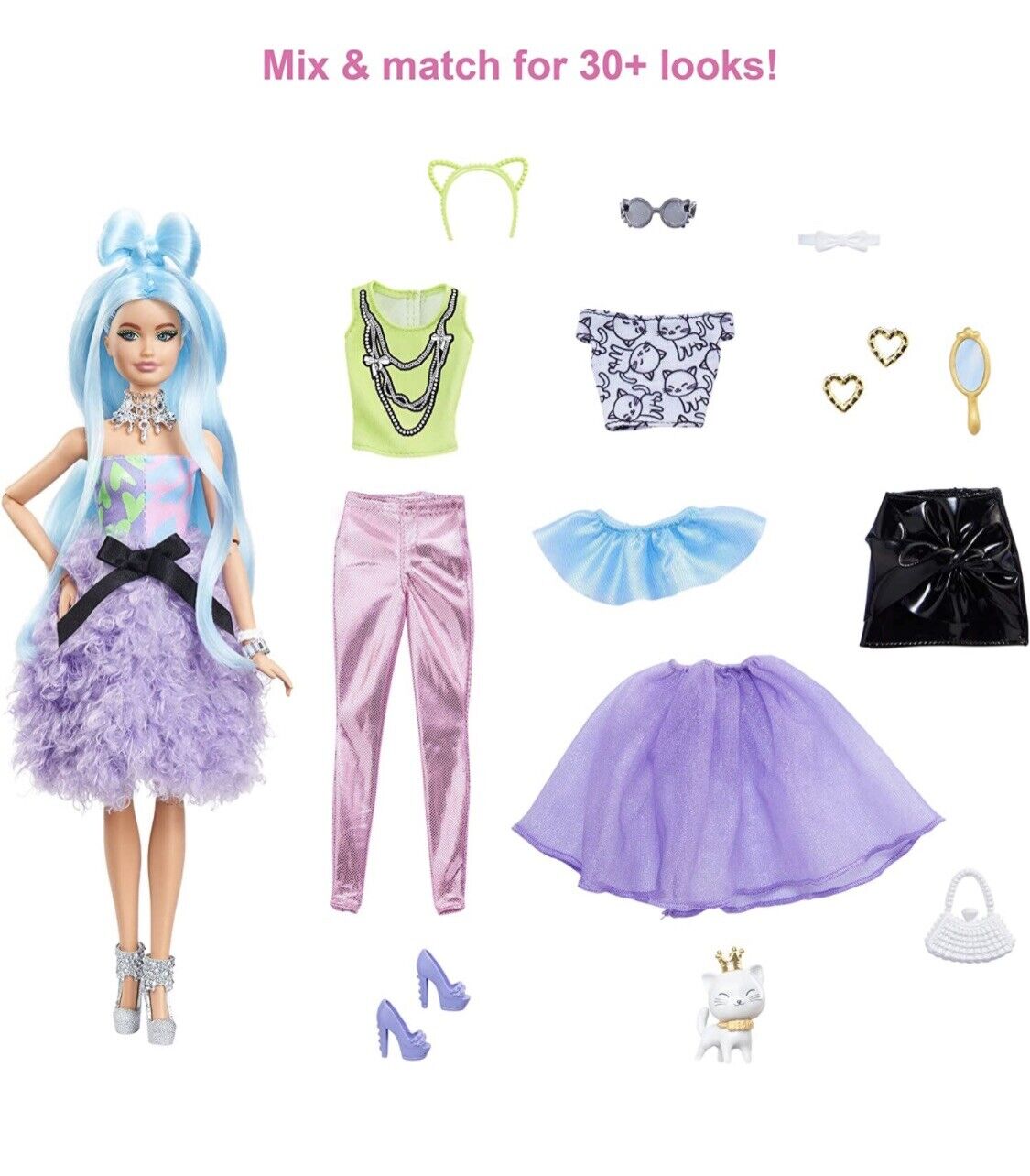 Barbie Mix & Match Pieces for 30+ Looks