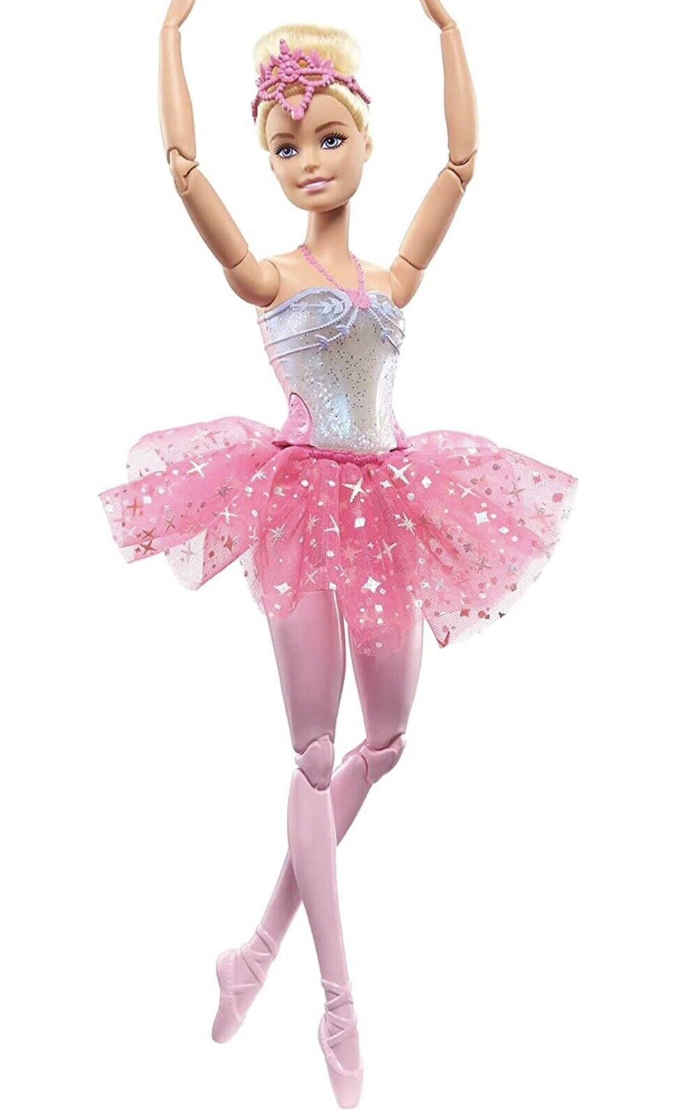 Barbie Dreamtopia Twinkle Lights Ballerina Dancing Doll HLC25 Lights Up & Twirls