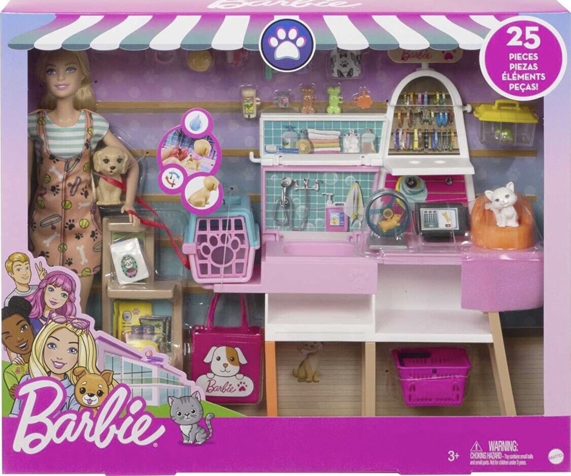 Barbie Doll kitchen and Playset kids toys