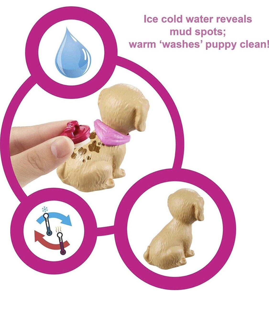 Barbie Doll pets puppy 