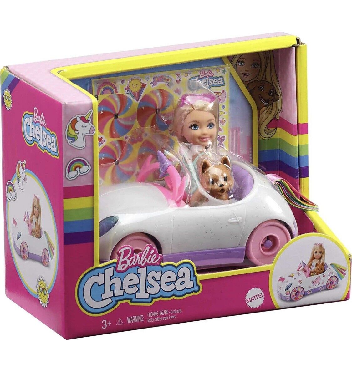 Barbie Chelsea Doll And Car