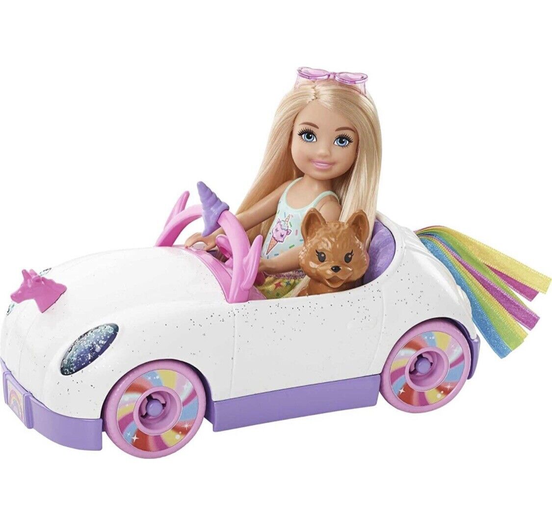 Barbie Chelsea Doll And Car