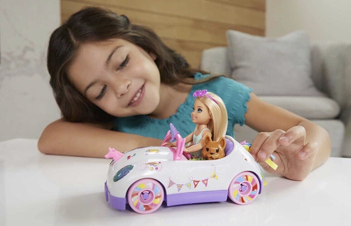 Barbie Chelsea Doll And Car