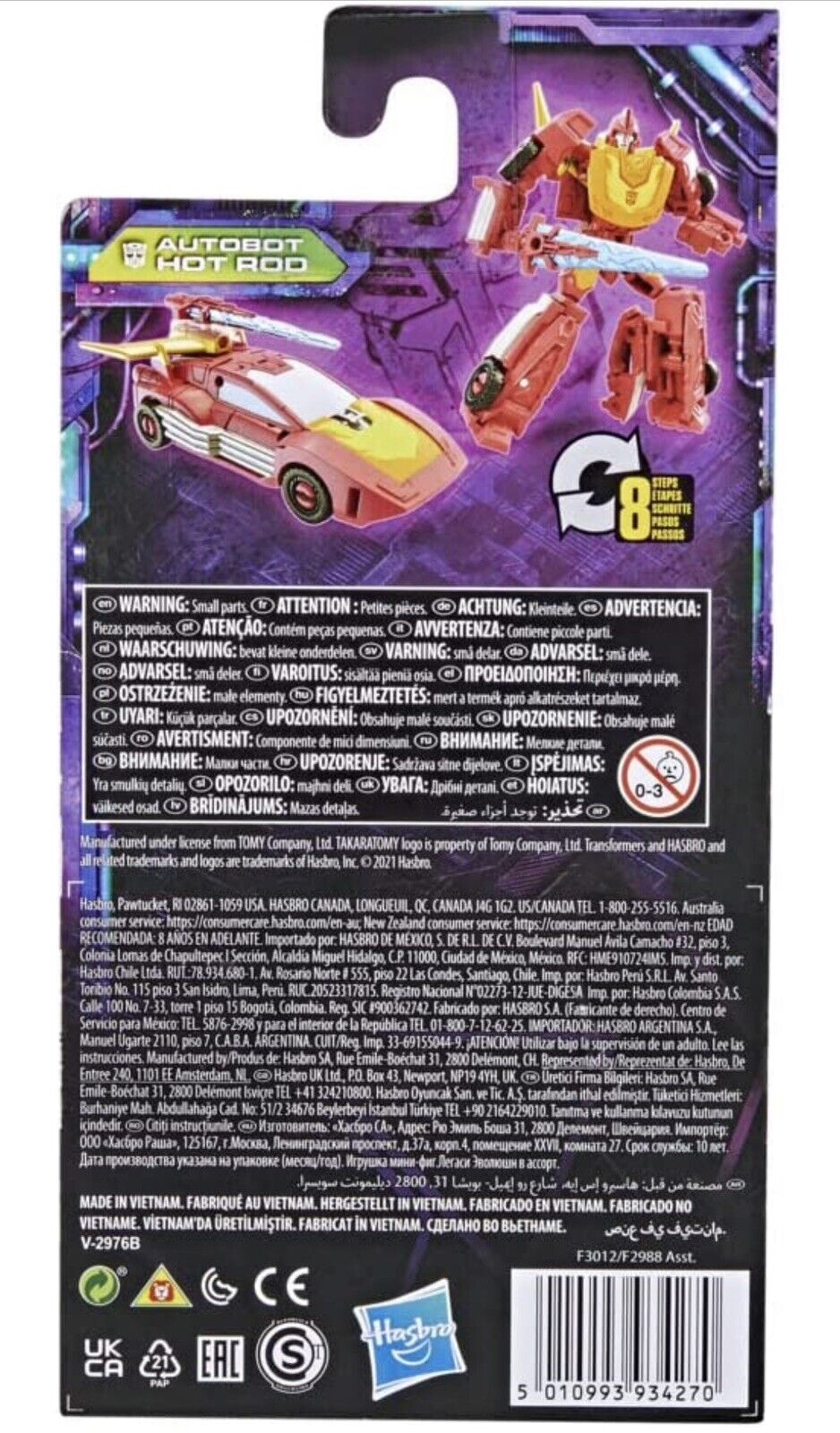 Transformers Toys Generations Legacy Core Autobot Hot Rod Action Figure