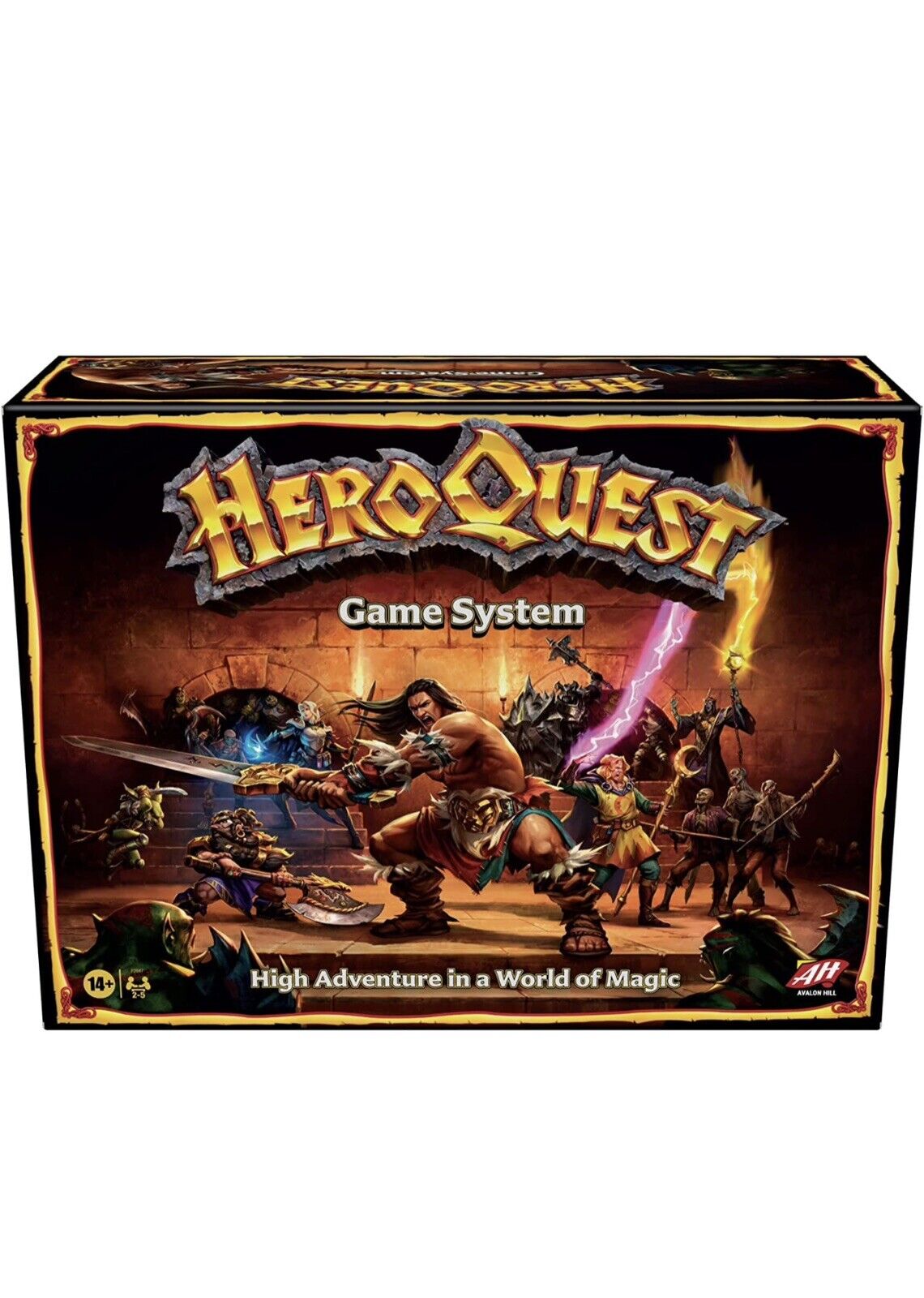 Avalon Hill - Hero Quest - Board Game - Immersive Fantasy Dungeon Crawler Game