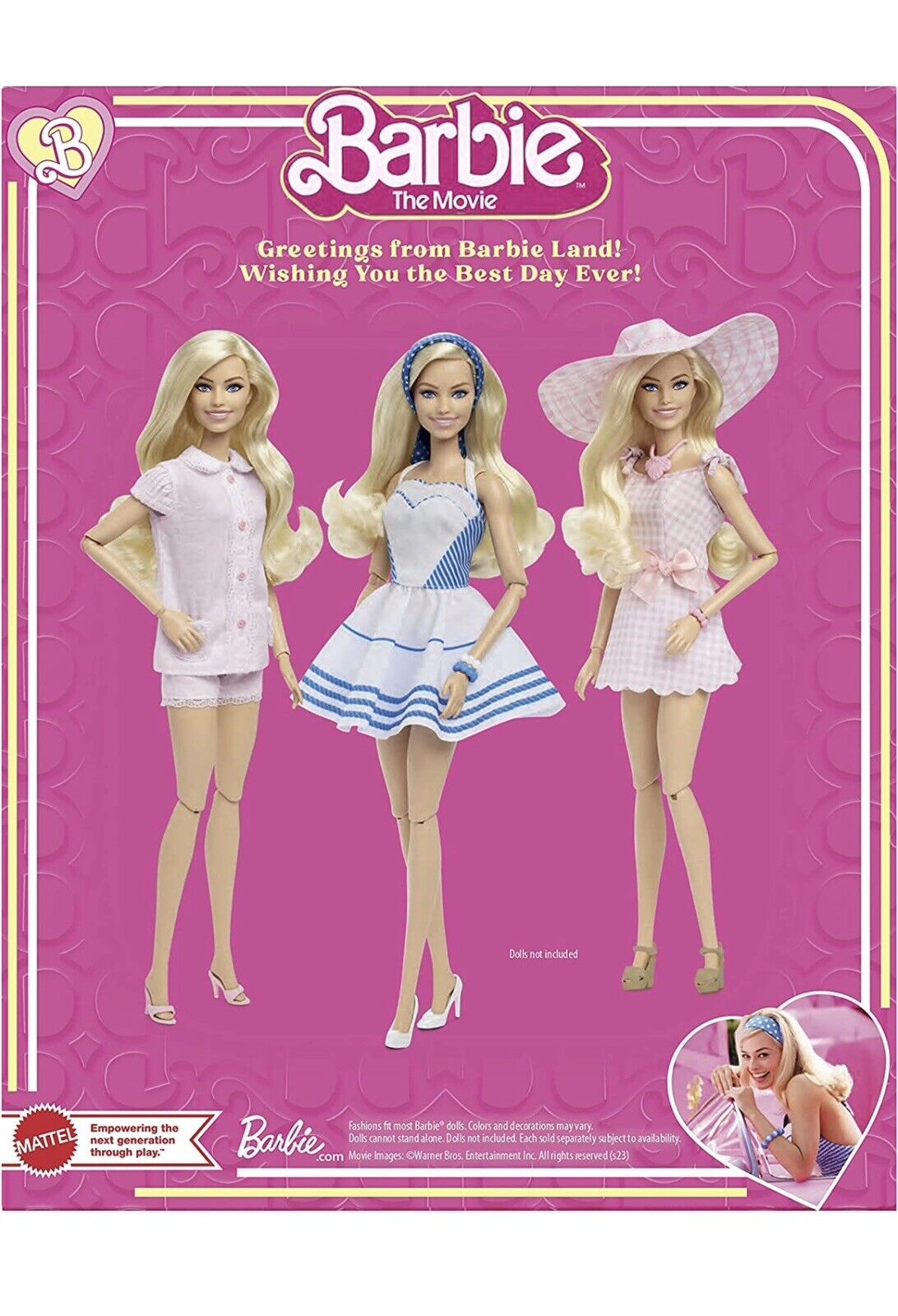 Barbie Clothes from Barbie The Movie, Collectible Fashion Pack