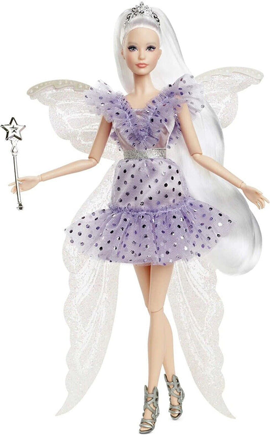 Barbie Signature Tooth Fairy Doll, Collectible Barbie Doll with Fairy Wings