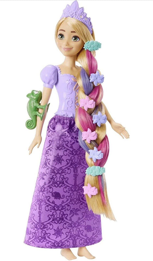 Disney Princess Toys, Rapunzel Doll with colour-Change Hair Extensions