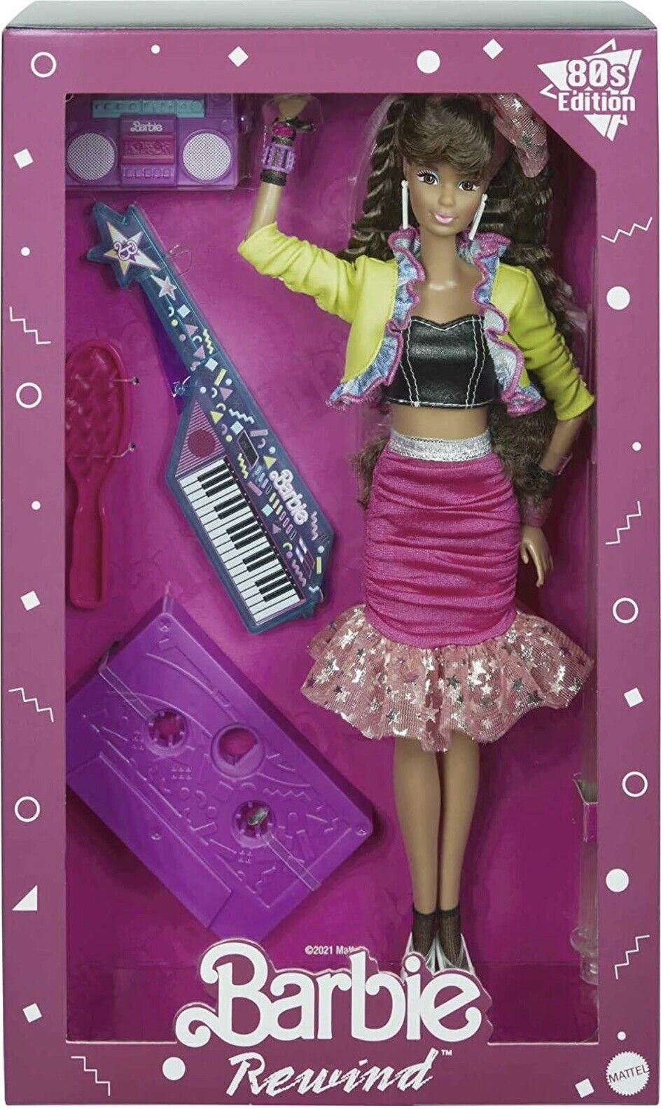 Barbie Signature Barbie Rewind Doll - Night Out 80's edition