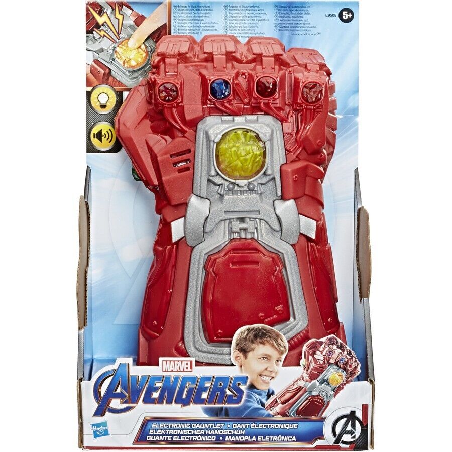 Marvel Avengers Endgame Red Infinity Gauntlet Electronic Fist - Click Frenzy