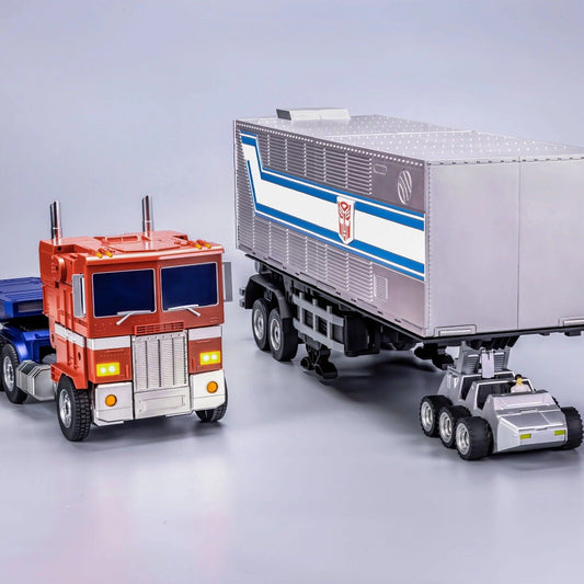 Transformers Auto Converting Optimus Prime Trailer and Roller Set Voice Wifi