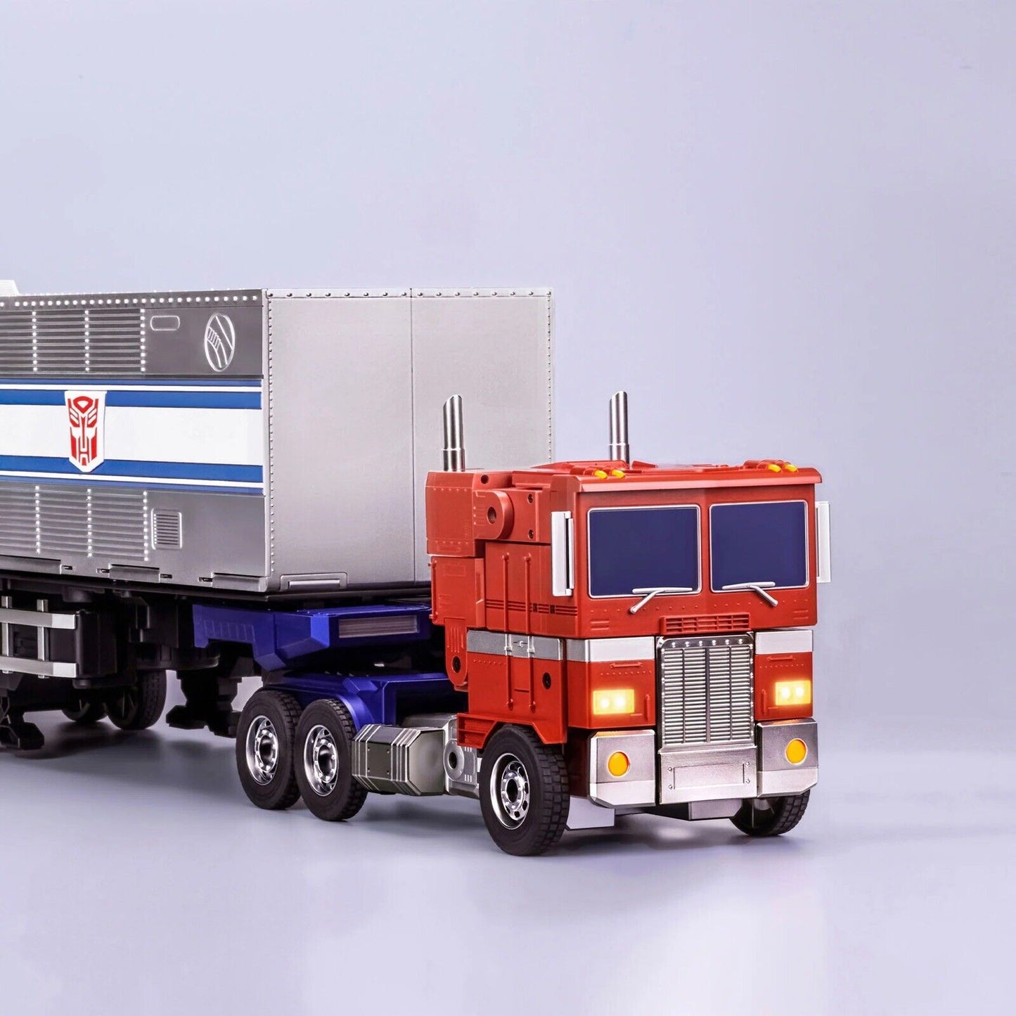 Transformers Auto Converting Optimus Prime Trailer and Roller Set Voice Wifi