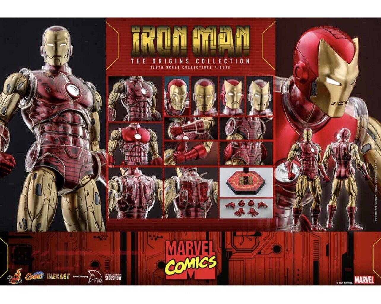 Iron Man The Origins Collection Deluxe marvel