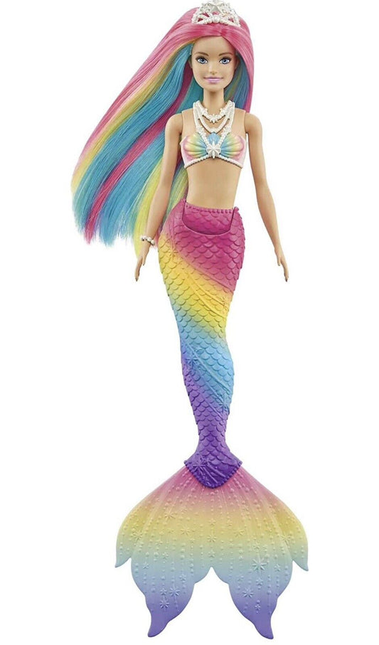 Barbie Dreamtopia Rainbow Magic Mermaid Doll Water Activated